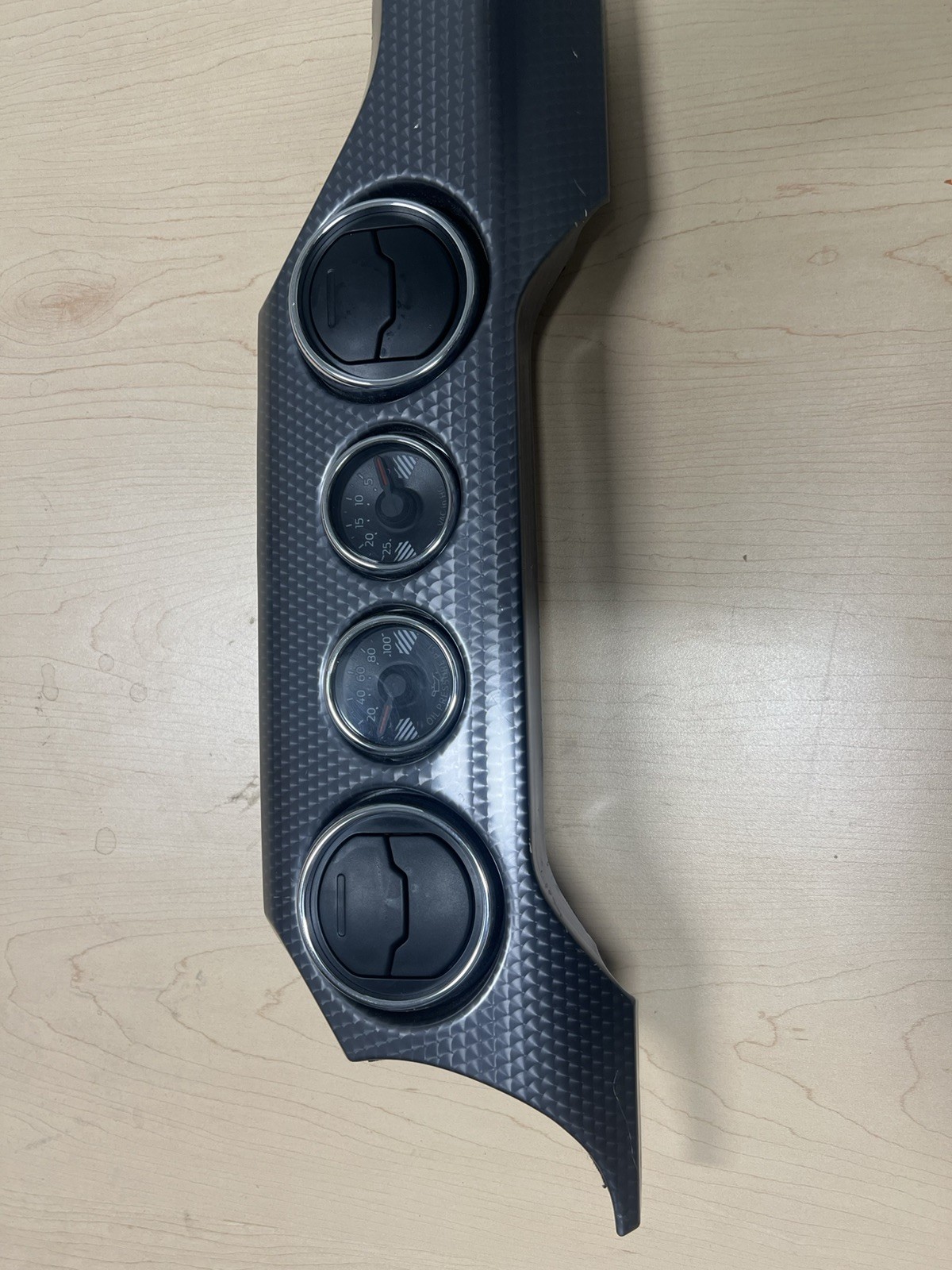2015-2023 Mustang GT Performance Pack Dash Trim Bezel Used OEM with gauges s550 
