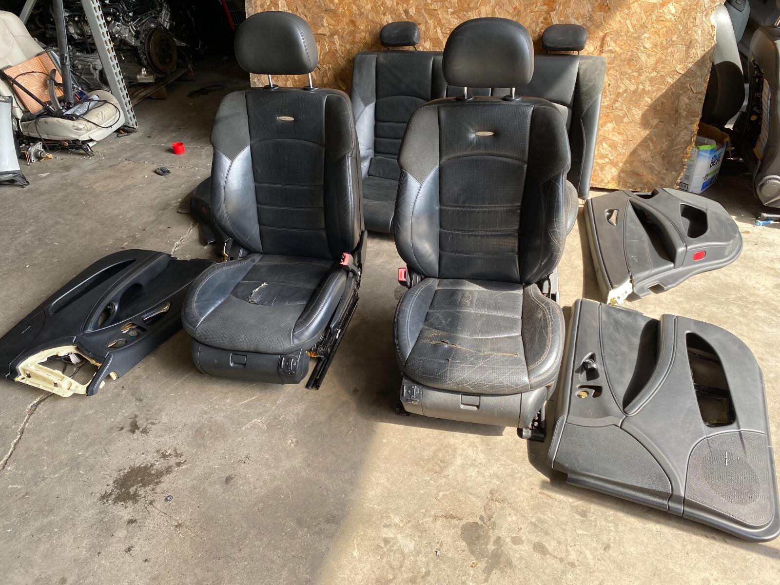 MERCEDES BENZ CLS550 CLS63 AMG OEM SET INTERIOR SPORT HEATED LEATHER SEATS PANEL