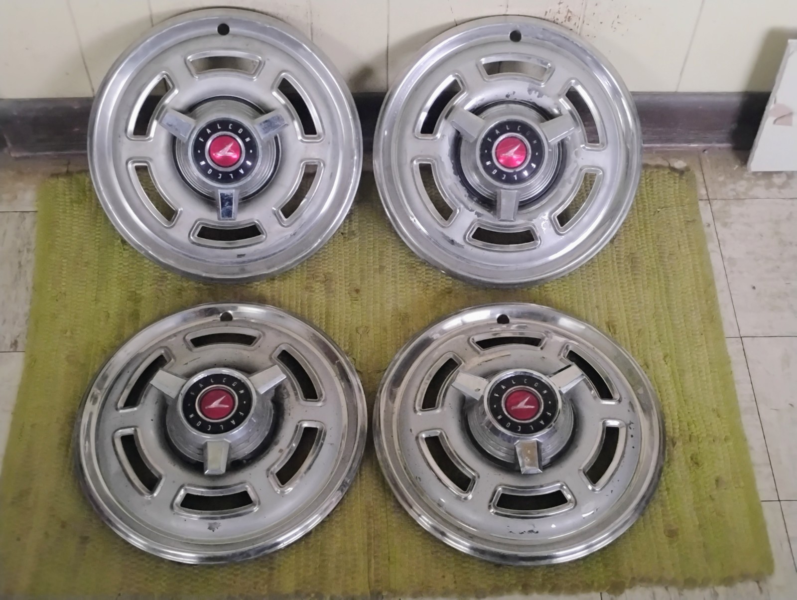 65 66 Ford Falcon SPINNER HUB CAPS 14\