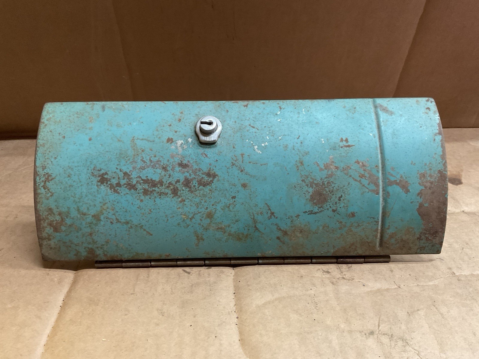 Original 1955 1956 Chevrolet Bel Air Glove Compartment Door Original 1955 1956 Chevrolet Bel Air Glove Compartment Door