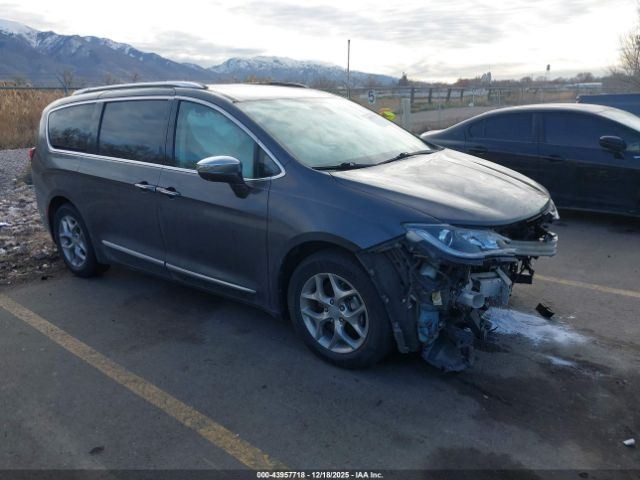 LH/DRIVER SIDE GRAY FENDER 68372877AC OEM 17-18 CHRYSLER PACIFICA