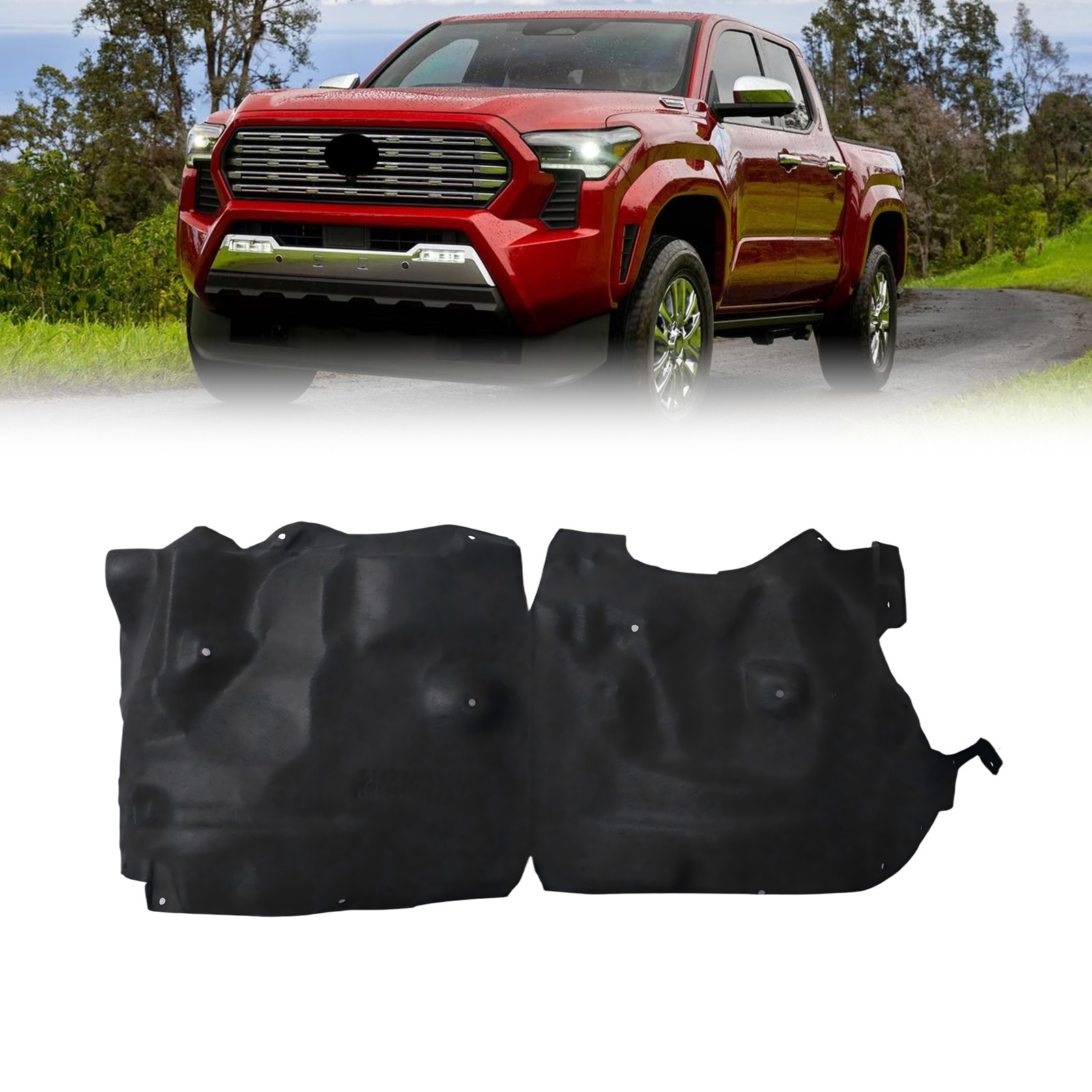 Front Inner Fender Liner Left Driver Side 53876AK010 For Toyota Tacoma 2024 2025