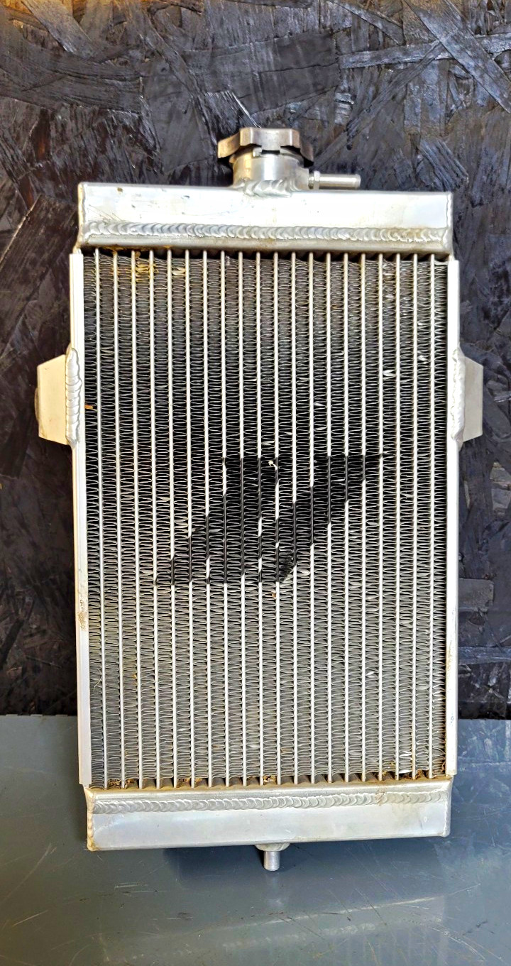 2001-2005 Yamaha Raptor 660 Mishimoto Aluminum Radiator Used 2001-2005 Yamaha Raptor 660 Mishimoto Aluminum Radiator Used