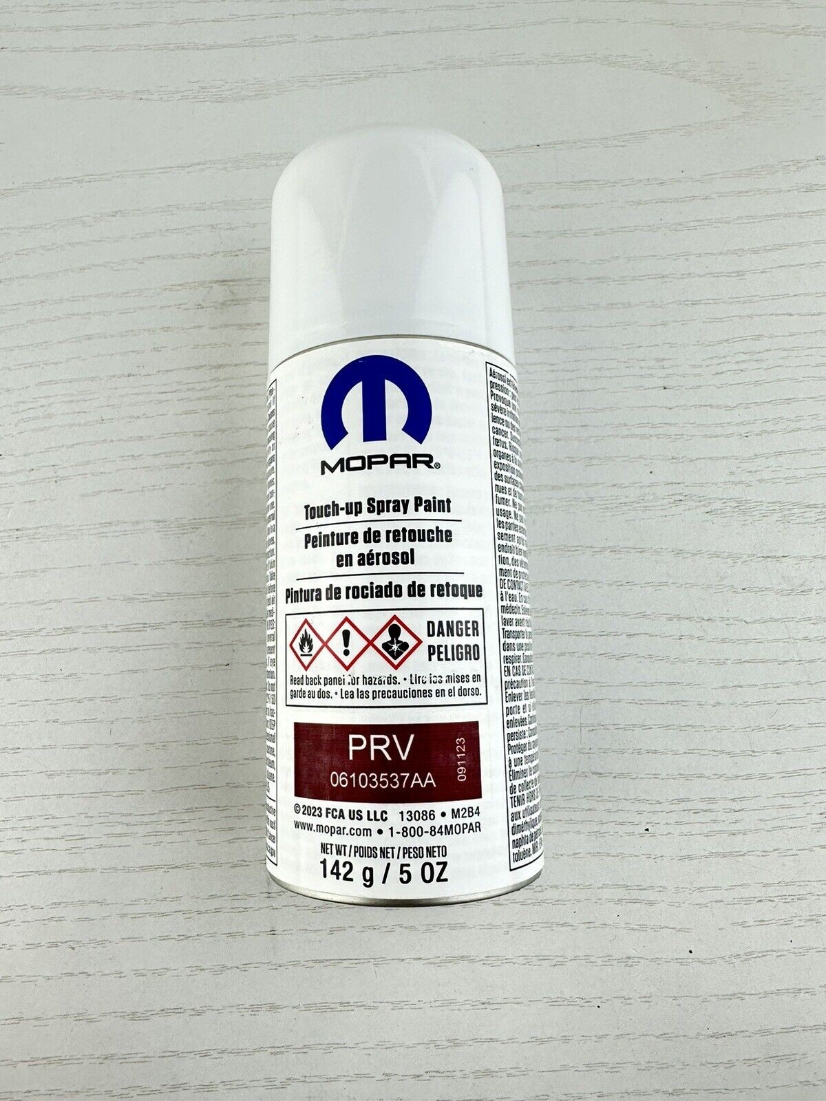 Mopar 5oz Spray Paint (PRV) Velvet Red Pearl P/C / Passion Red P/C 6103537AA Mopar 5oz Spray Paint (PRV) Velvet Red Pearl P/C / Passion Red P/C 6103537AA