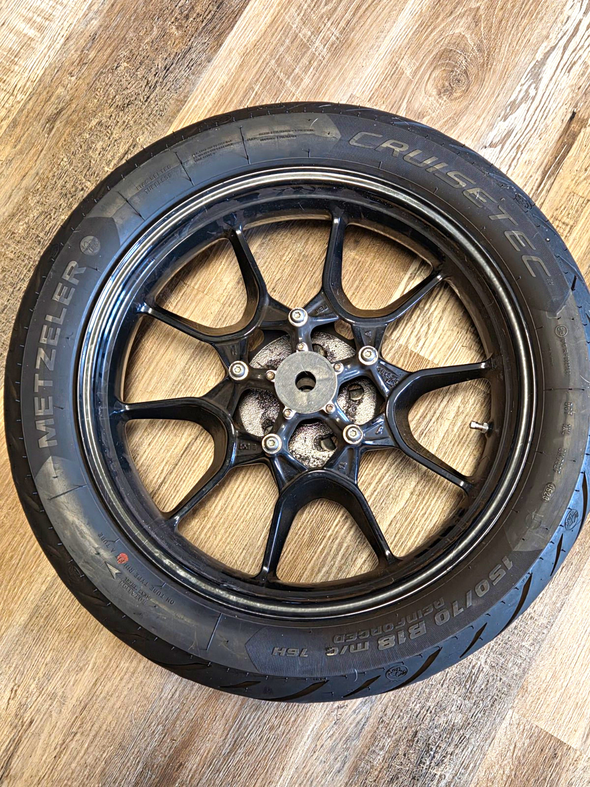 2019-2021 Indian FTR 1200 S OEM Rear Wheel Rim 18\ 2019-2021 Indian FTR 1200 S OEM Rear Wheel Rim 18\
