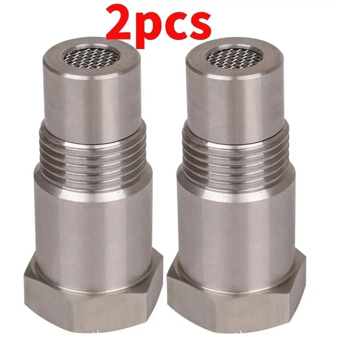 M18 x 1.5 Oxygen Sensor Thread Repair Nut Bung with Filter Screen – 2Pcs