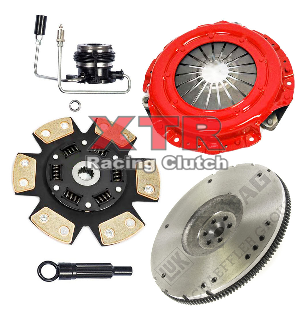 XTR STAGE 3 CLUTCH KIT w/ SLAVE & HD FLYWHEEL for 1991-1992 JEEP WRANGLER 2.5L
