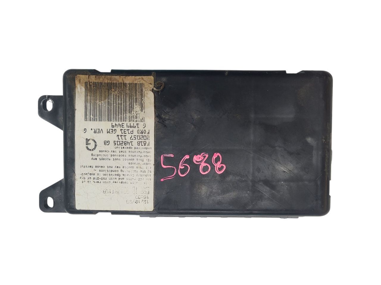 Chassis ECM Multifunction 2WD Fits 99-01 FORD F250SD PICKUP 677431