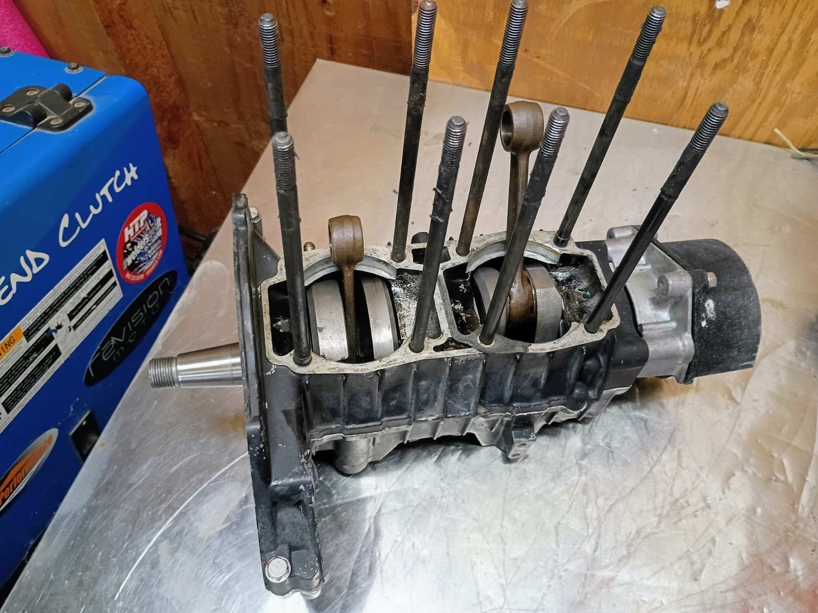 88 Kawasaki JS550 Js 550 stand-up jet ski OEM Engine Motor Bottom End 88 Kawasaki JS550 Js 550 stand-up jet ski OEM Engine Motor Bottom End