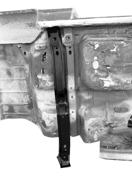 1978 - 1988 GBody Rear Under Seat Cross Member Bracket Body mount to frame 1978 - 1988 GBody Rear Under Seat Cross Member Bracket Body mount to frame