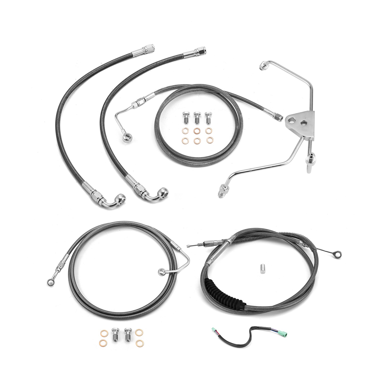 Brake Clutch Cable TBW Kit Fit 12