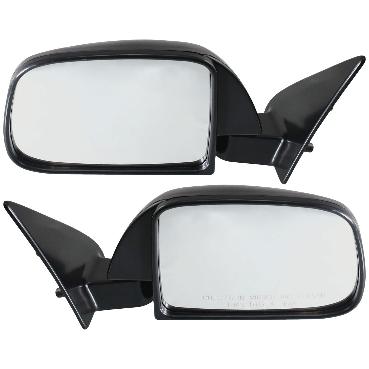 Manual Mirrors Set For 1989-95 Toyota Pickup Left and Right without Vent Window