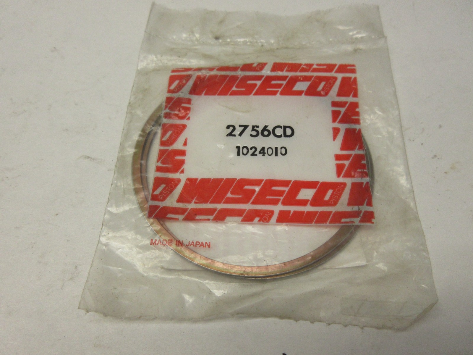 1976 YAMAHA YZ250 YZ 250 WISECO PISTON RING (WISECO PISTON ONLY) NEW 2756CD 4010