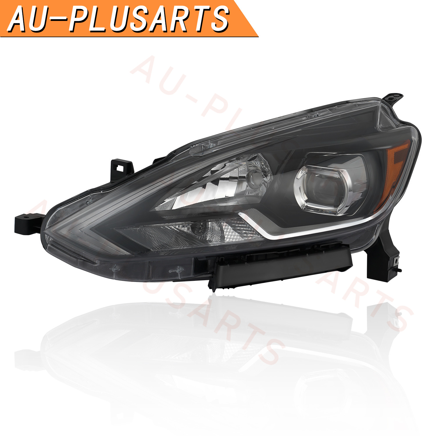 Fit 2016-2019 Nissan Sentra LED Projector Headlight Left Driver Side 260603YU5A