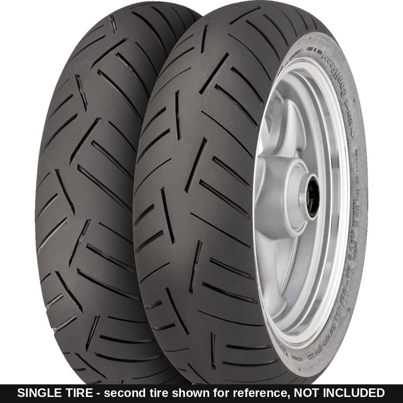 Continental ContiScoot 130/60-13 60P Front/Rear Tubeless Scooter Tire Continental ContiScoot 130/60-13 60P Front/Rear Tubeless Scooter Tire