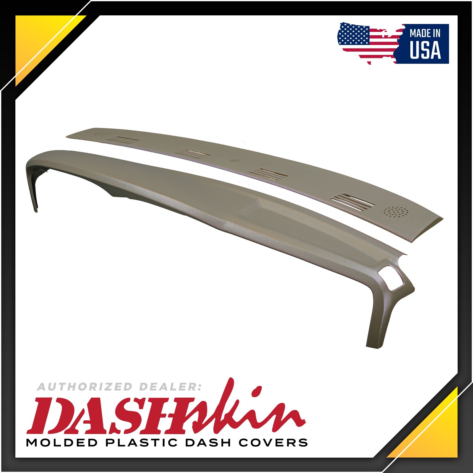 DashSkin 2pc Molded Dash Cover for 02-05 Dodge Ram Trucks in Taupe 