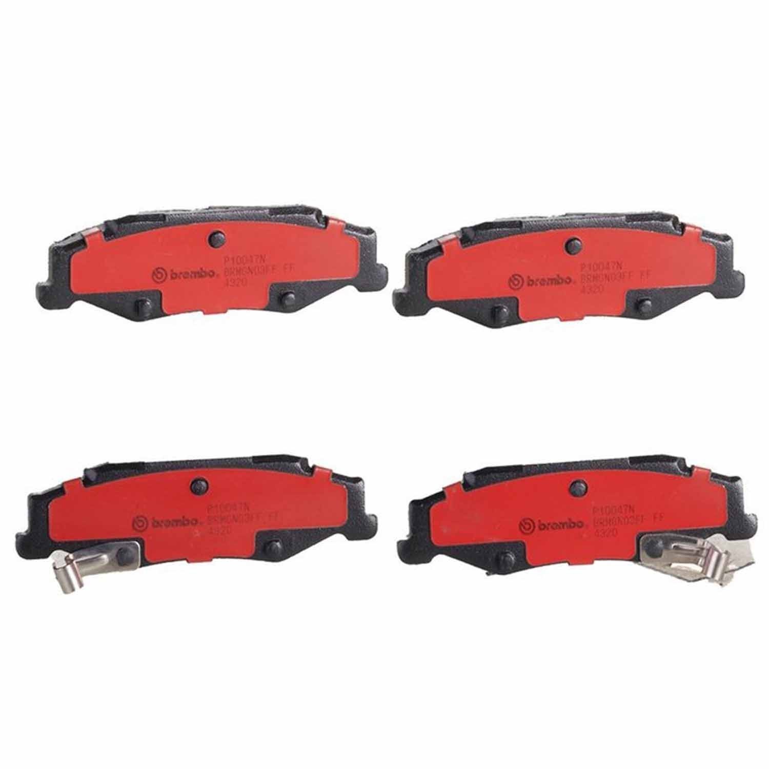Brembo OEM Front & Rear Ceramic Brake Pads Kit For 2006-2013 Chevy Corvette