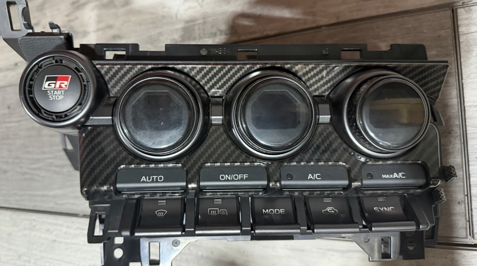 2022-2025 Toyota GR86 OEM Black Climate Control Button 2022-2025 Toyota GR86 OEM Black Climate Control Button