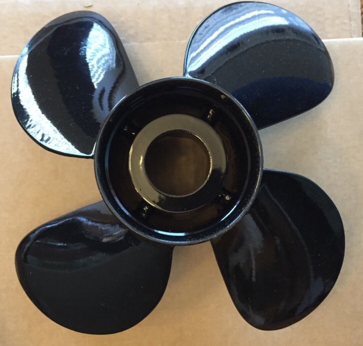 VEVOR 48-8M8026630 Outboard Propeller Boat Propeller 4-Blade 10.3 x 13