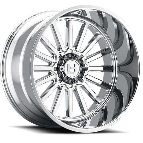 20x12 Hostile H127 Titan Armor Plated (Chrome) Wheel 6x5.5 (-44mm)
