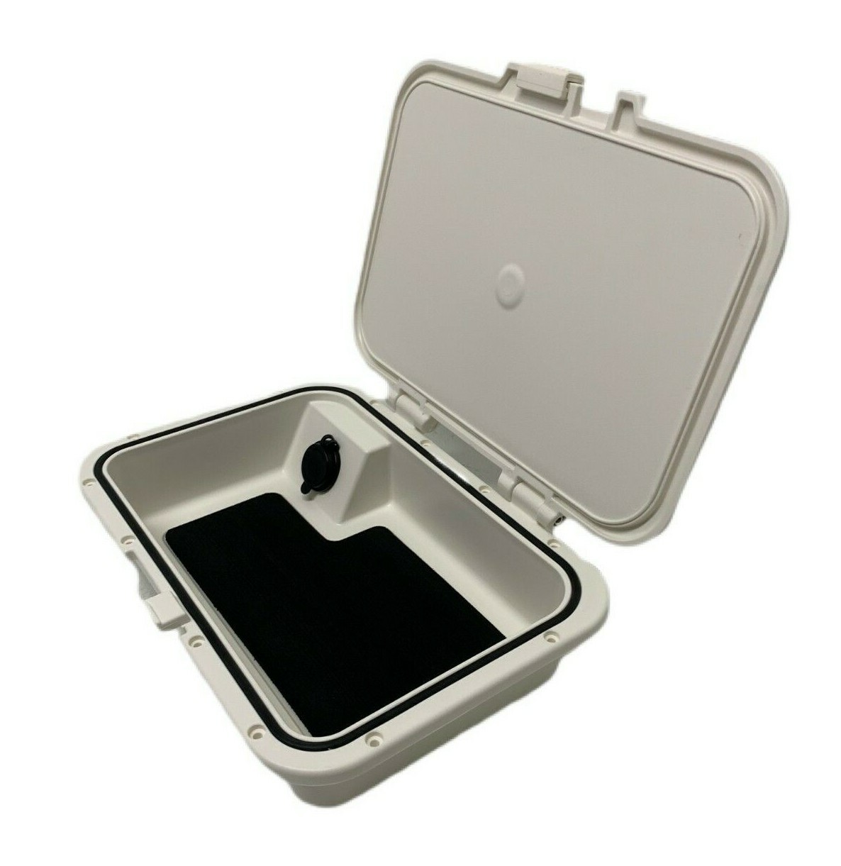 IPS Innovative Products Helm Box Organizer USB 528-000-812-03-31 Arctic White