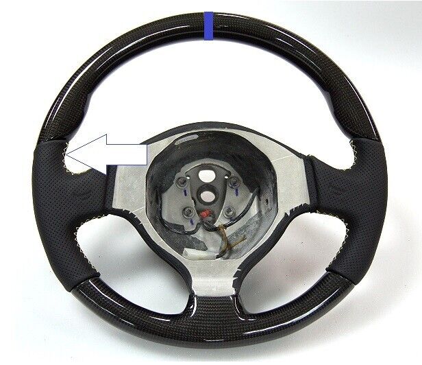 LP670 Carbon flat bottom steering wheel Lamborghini Murcielago LP640 Blue