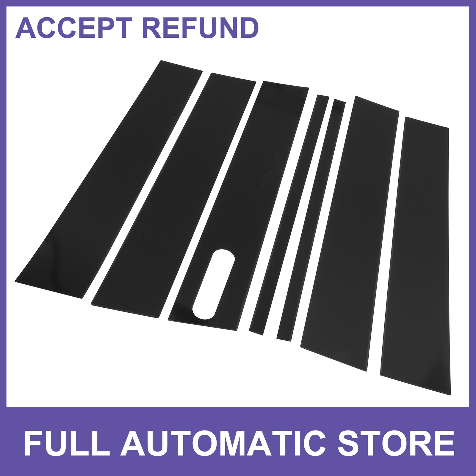 7 Pcs Door Pillar Window Trim for Ford Explorer Sport Trac 07-10 Black 7 Pcs Door Pillar Window Trim for Ford Explorer Sport Trac 07-10 Black