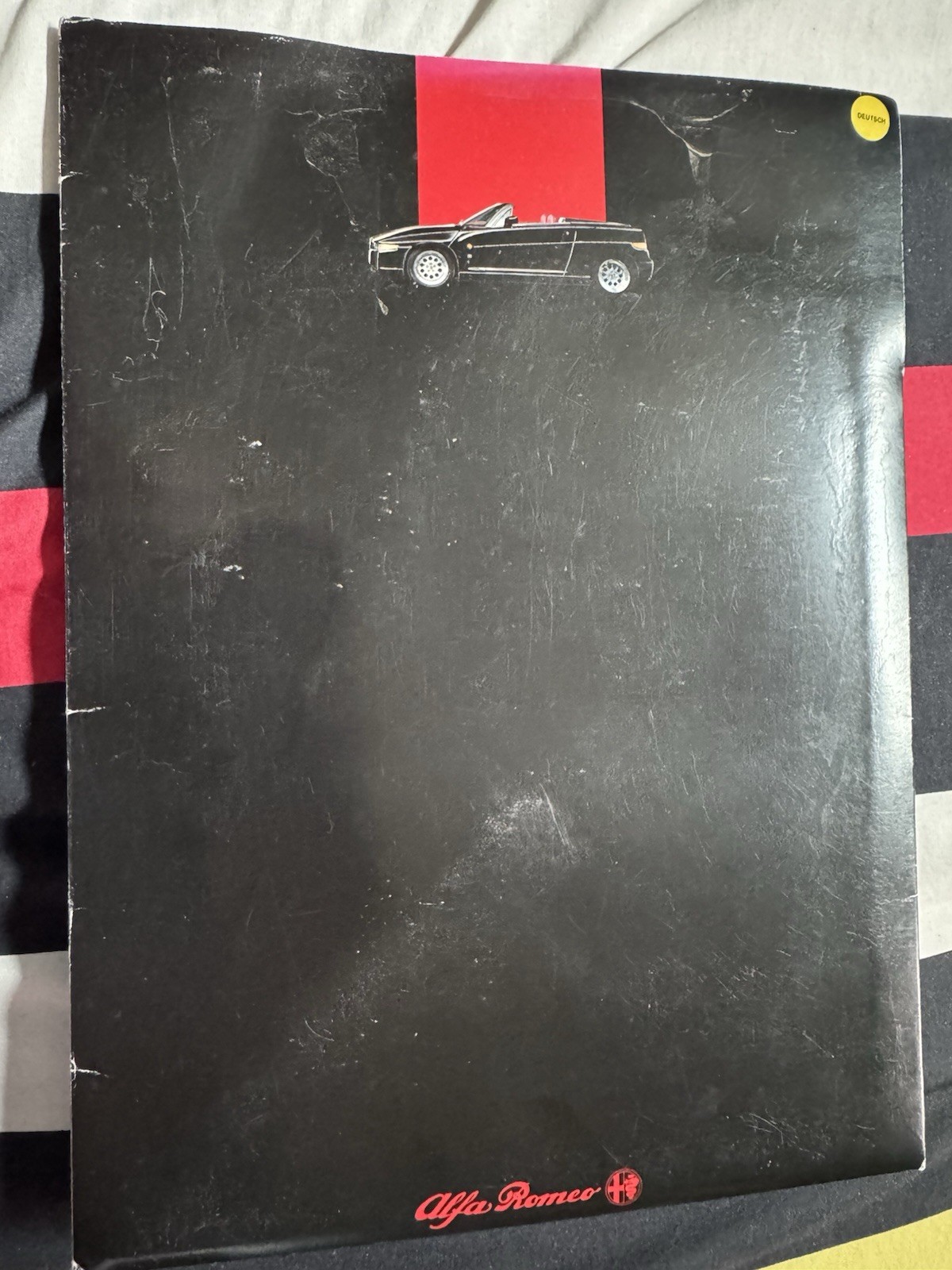 🔥RARE Alfa Romeo RZ ROADSTER 1992 Press Kit Sales Media Deutsch German Complete