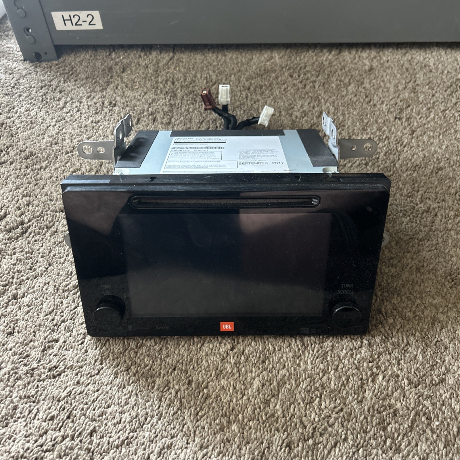 Audio Equipment Radio Display And Receiver Fits 2016-2019 TOYOTA MIRAI OEM 32274 Audio Equipment Radio Display And Receiver Fits 2016-2019 TOYOTA MIRAI OEM 32274