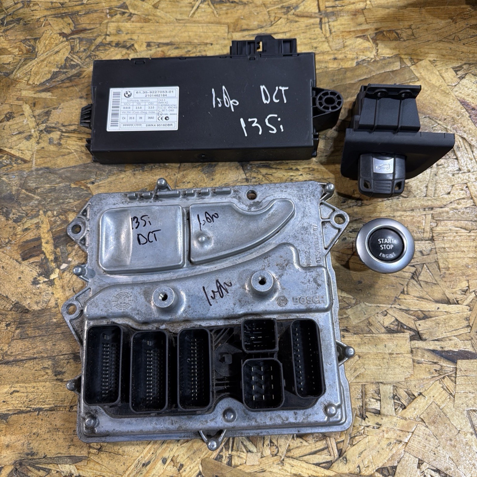 11-13 BMW 135i 335i X5 E70 E71 E90 E92 E82 3.0L N55 ENGINE DME CAS3 KEY SET DCT 11-13 BMW 135i 335i X5 E70 E71 E90 E92 E82 3.0L N55 ENGINE DME CAS3 KEY SET DCT