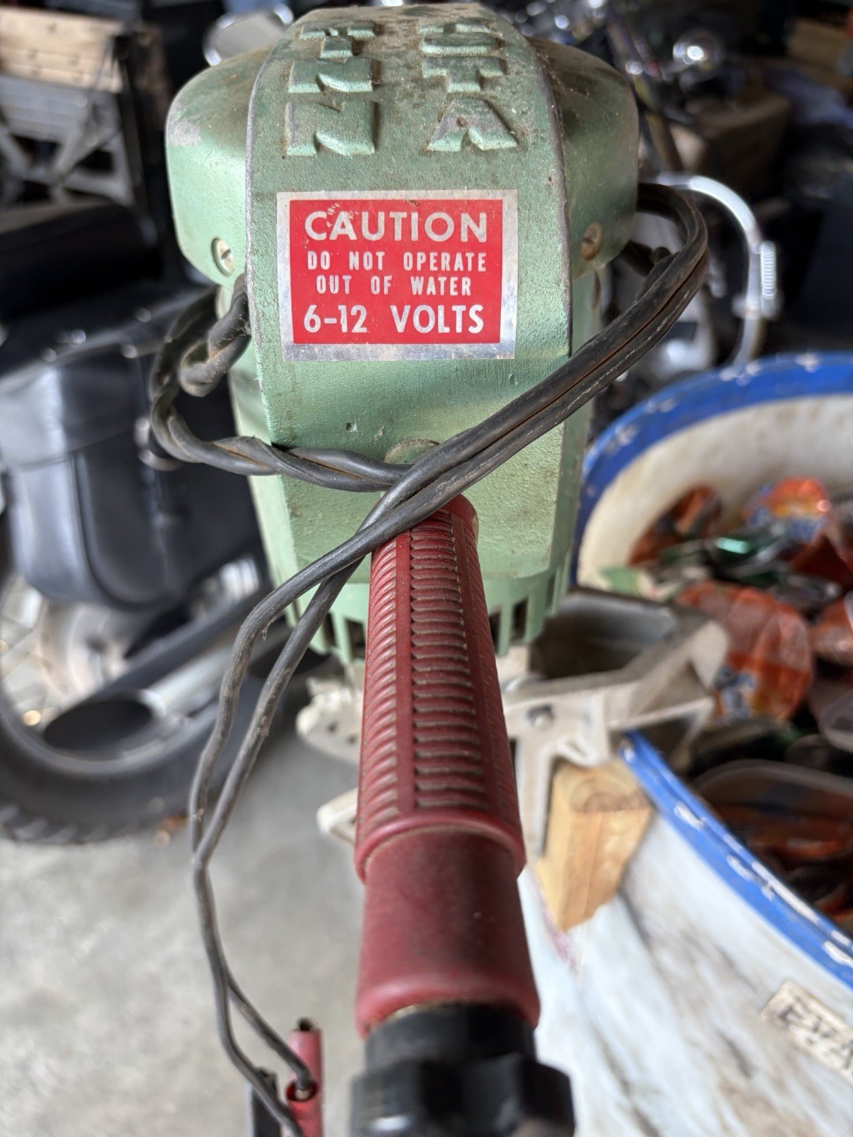 Vintage Minn Kota 6/12 Volt Trolling Motor Motor Vintage Minn Kota 6/12 Volt Trolling Motor Motor