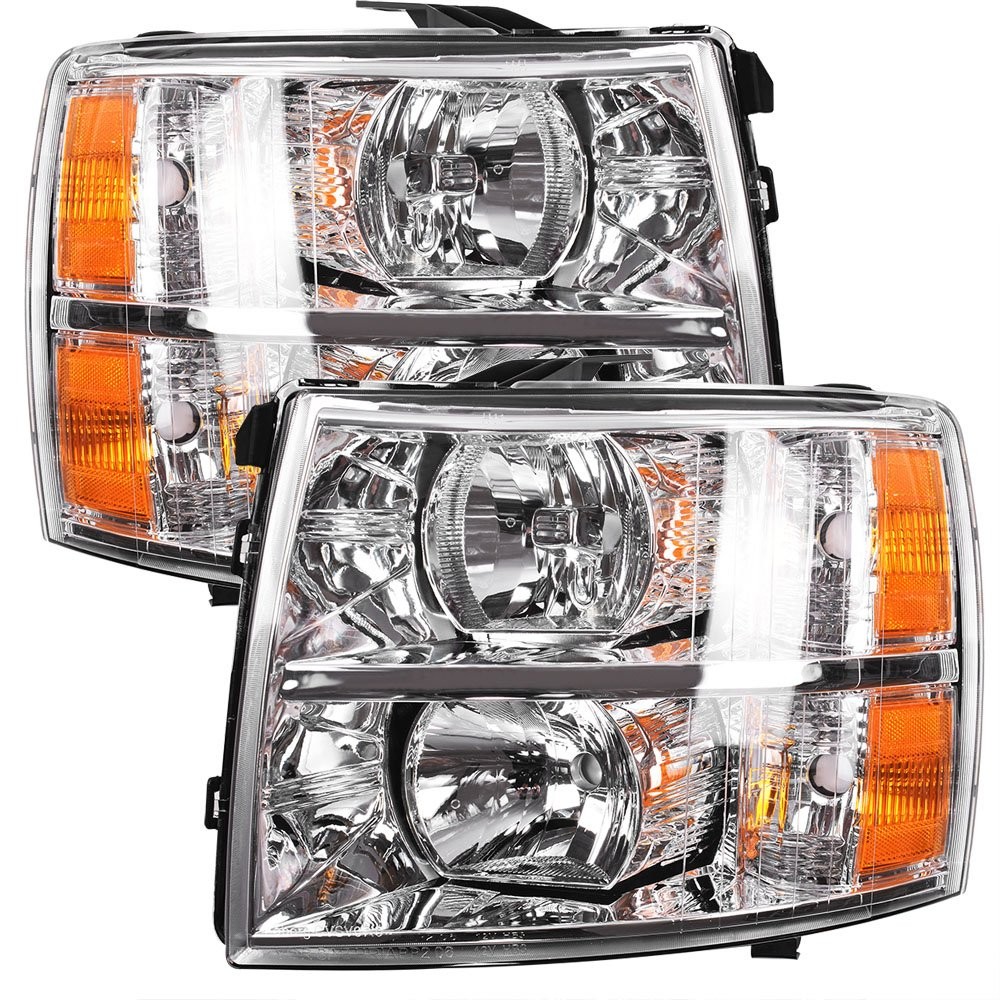 For 2007-2014 Chevy Silverado1500 2500HD 3500HD Left+Right Headlights Headlamps For 2007-2014 Chevy Silverado1500 2500HD 3500HD Left+Right Headlights Headlamps