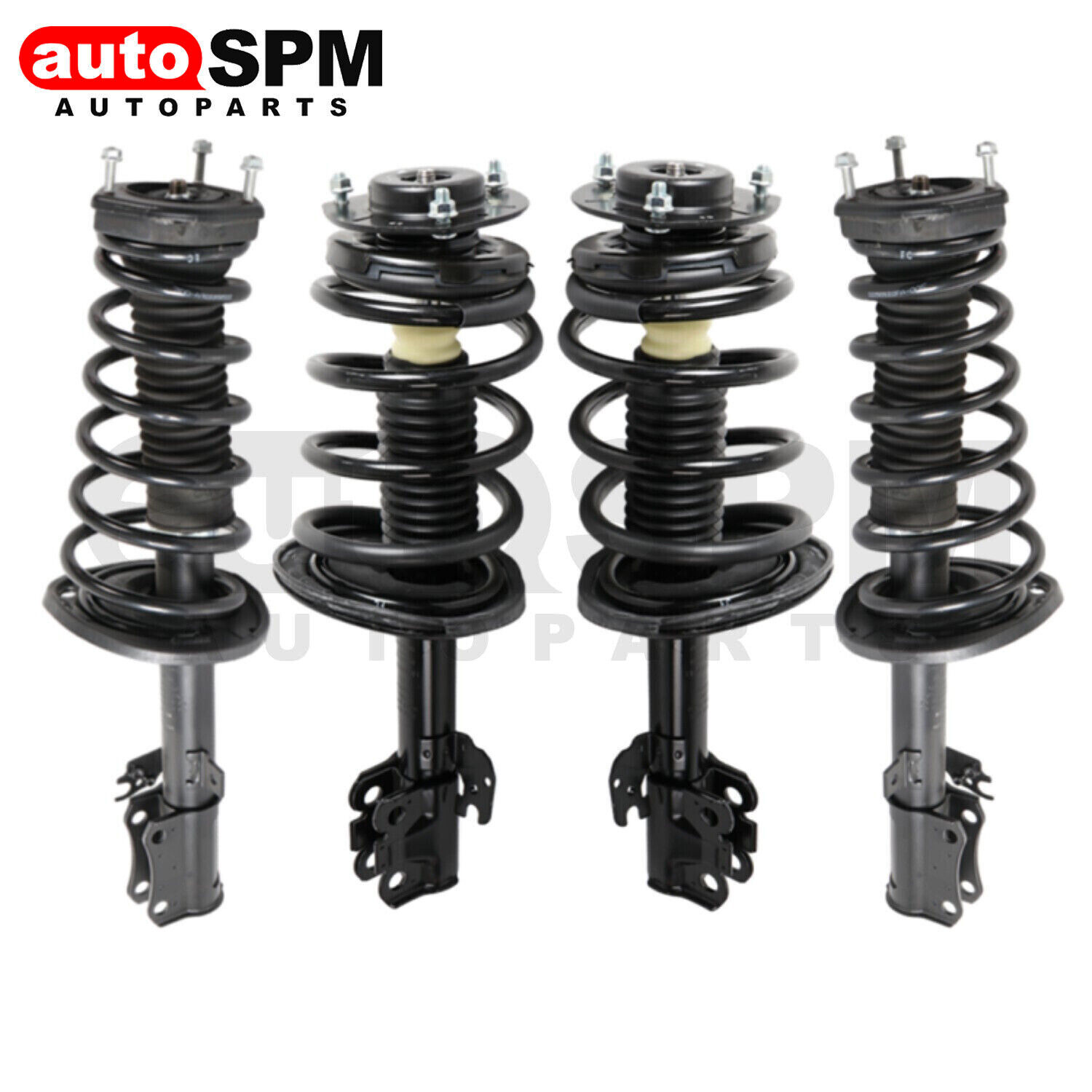 Front Rear Set 4 Complete Struts Shocks Assembly For 2007-2010 2011 Toyota Camry