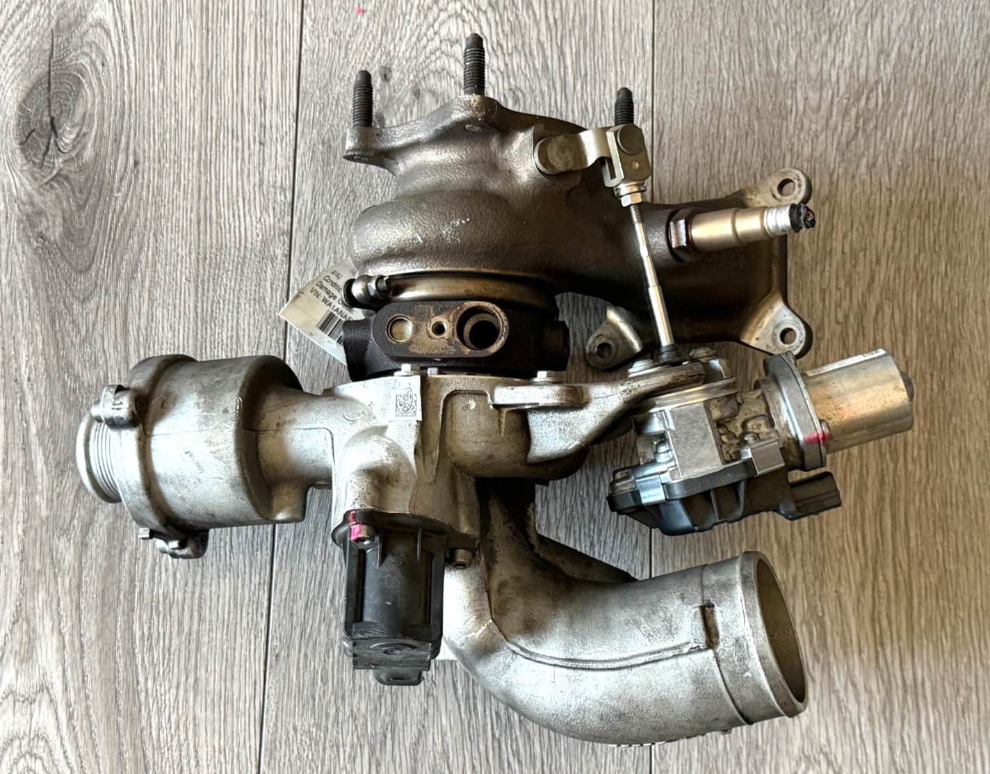 2018 2019 2020 AUDI Q5 TURBO TURBOCHARGER, 06L145722G, GENUINE OEM 2018 2019 2020 AUDI Q5 TURBO TURBOCHARGER, 06L145722G, GENUINE OEM