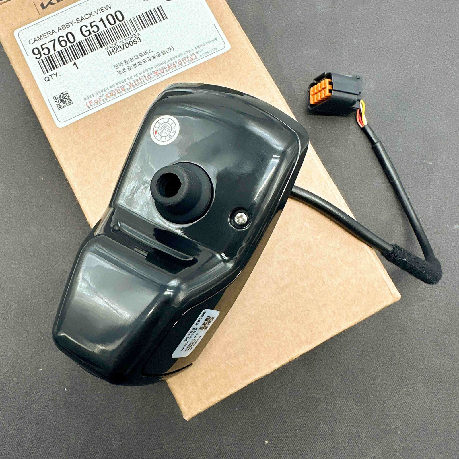 Rear Camera Ass'y Back View for 2019-2021 Kia Niro 95760G5100 Rear Camera Ass'y Back View for 2019-2021 Kia Niro 95760G5100