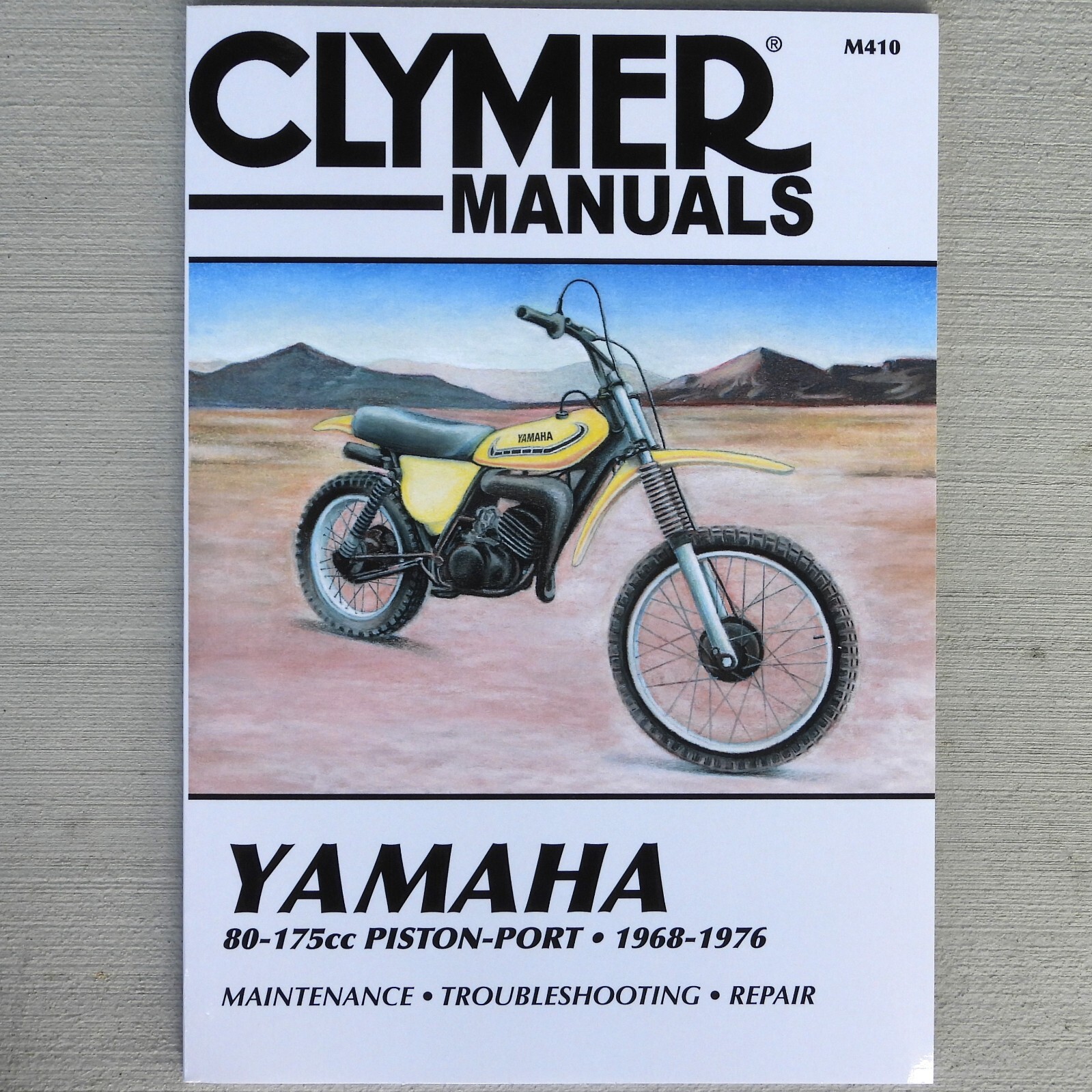 1968-1976 Yamaha YZ80 DT100 MX100 DT125 MX125 YZ125 DT175 MX175 REPAIR MANUAL