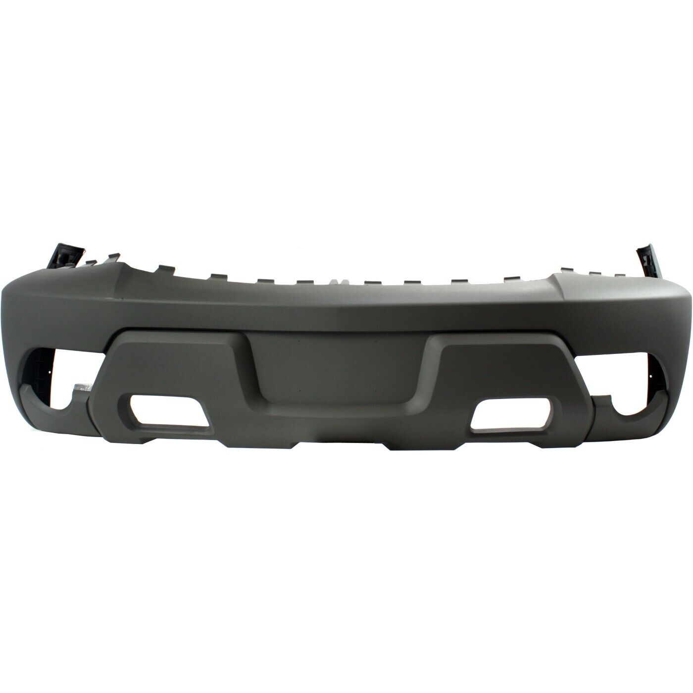 Front Bumper Cover For 2002 Chevy Avalanche 1500 Textured With Fog Light Holes