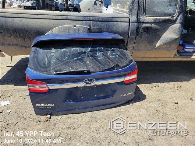 BLUE DECKLID W/CAM  W/SPOILER W/LIGHTS NIQ OEM 19-22 SUBARU ASCENT