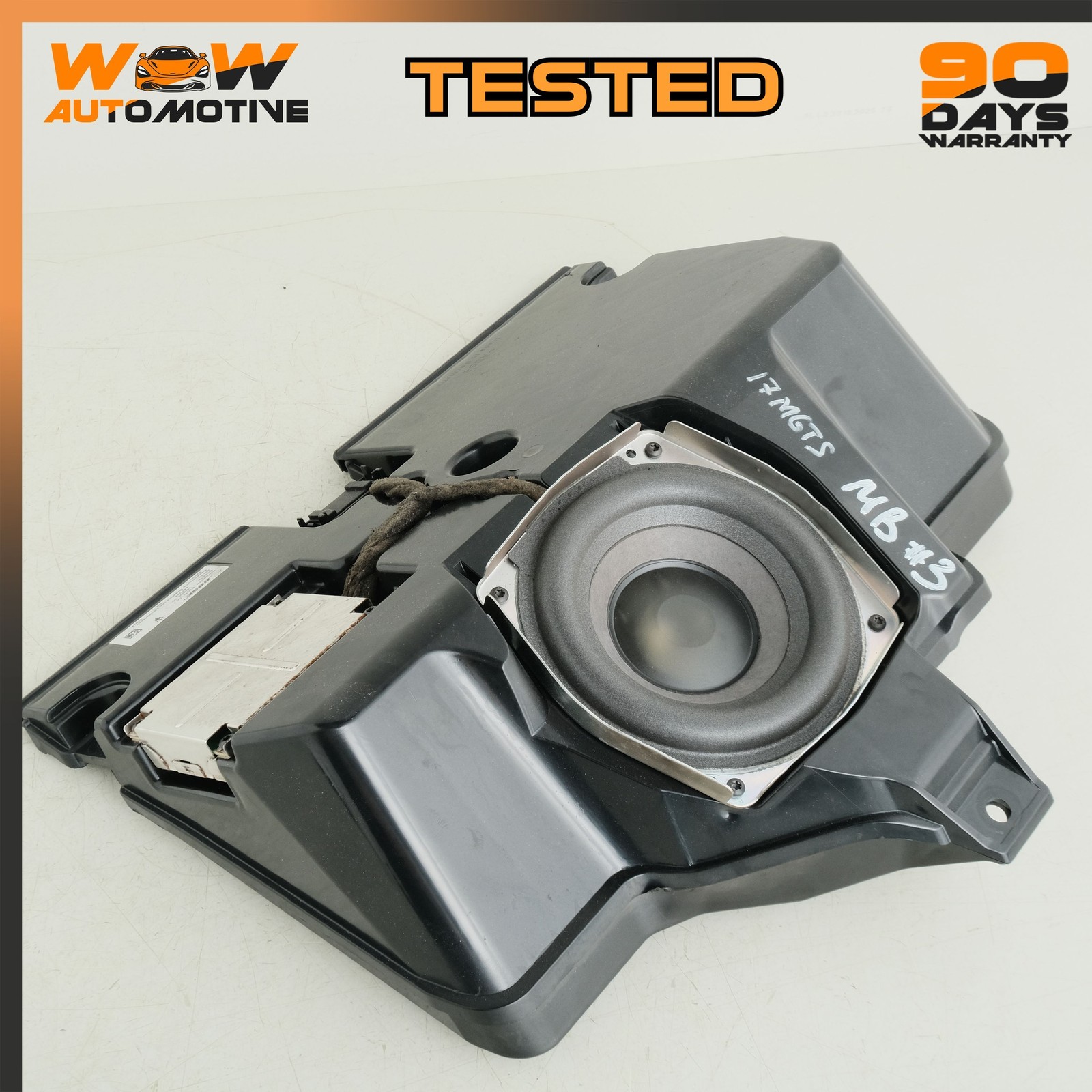 03-19 Maserati GranTurismo S Quattroporte Front Bose Subwoofer Sound Speaker OEM 03-19 Maserati GranTurismo S Quattroporte Front Bose Subwoofer Sound Speaker OEM