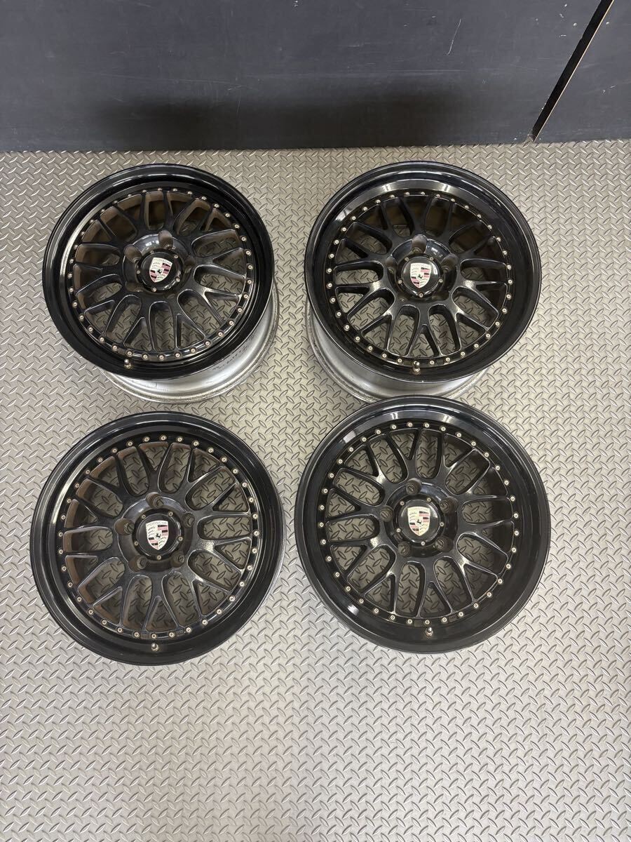 Rare Porsche Wheel Work Brombacher Front 17X9.5J Pcd 130 Offset 54 Rear 17X8.0J Rare Porsche Wheel Work Brombacher Front 17X9.5J Pcd 130 Offset 54 Rear 17X8.0J