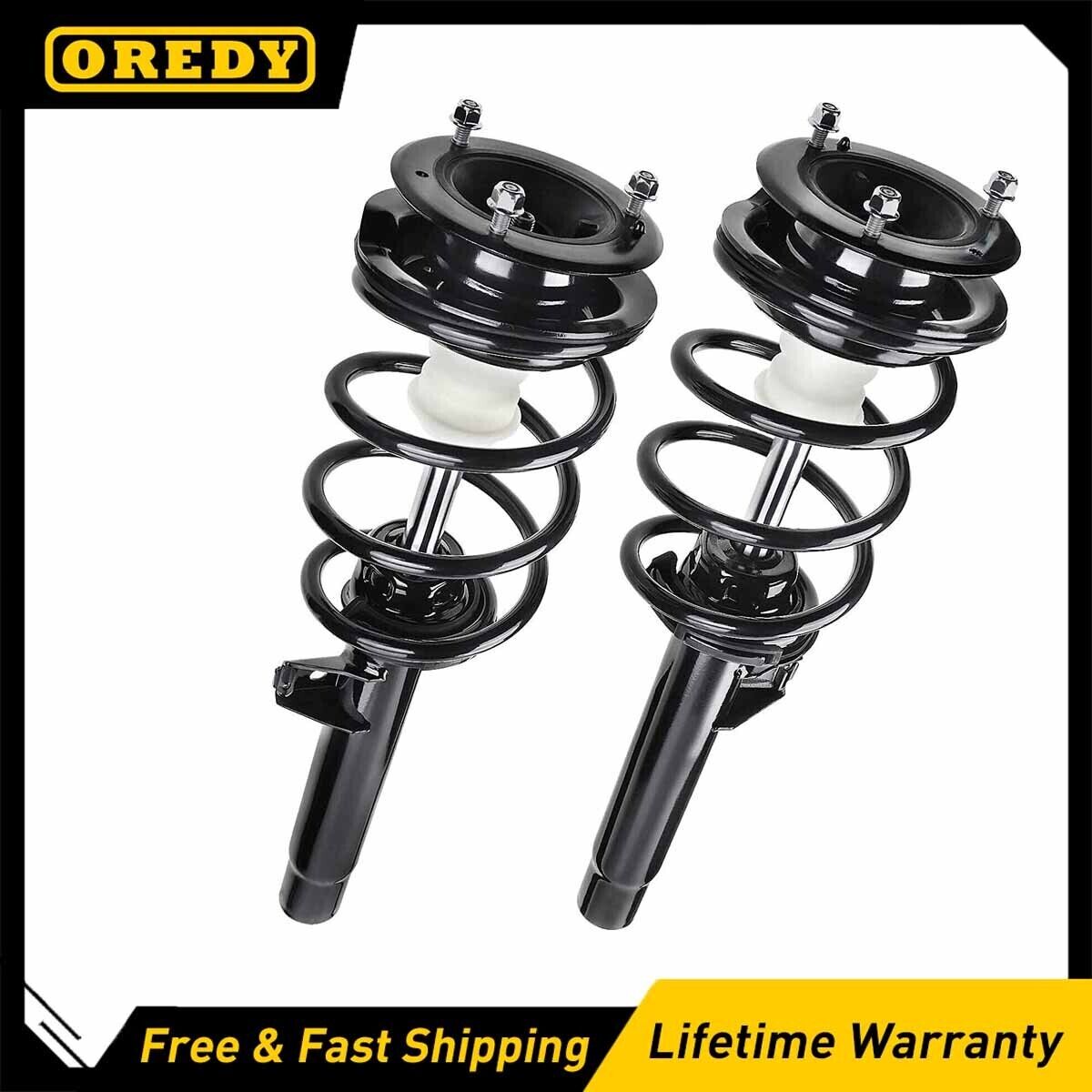 Pair Front Gas Struts for BMW 128i 135i 135is 328i 335i 335is Shock Absorbers