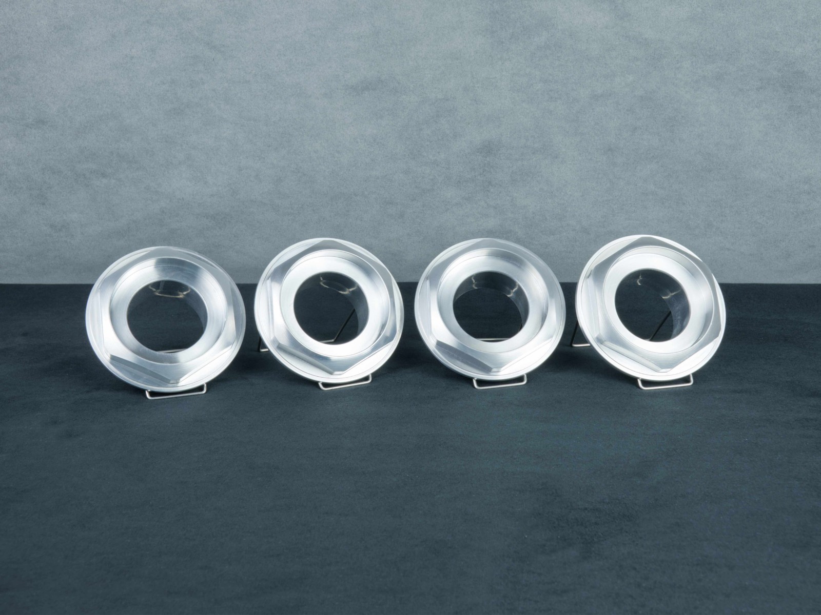 BBS RS BILLET Hexagon Wheel Center Cap Alu Small Thread 58 mm LOW 1/2 Hex   (1x)