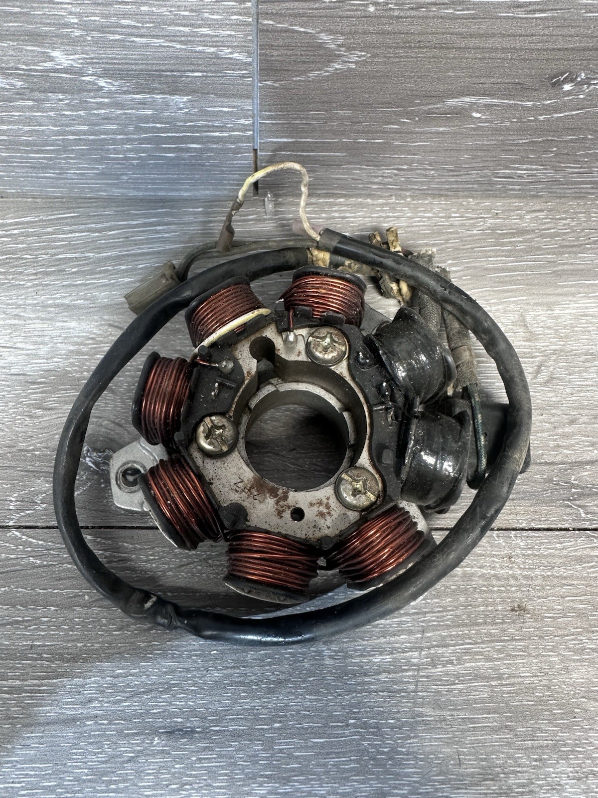 1986-89 Honda Trx 250r 86 Atc 250r Used Stator 1986-89 Honda Trx 250r 86 Atc 250r Used Stator