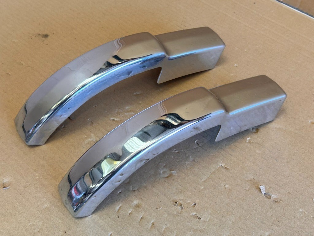 1952 53 Mercury Front Grille Teeth. 2 Pieces NOS