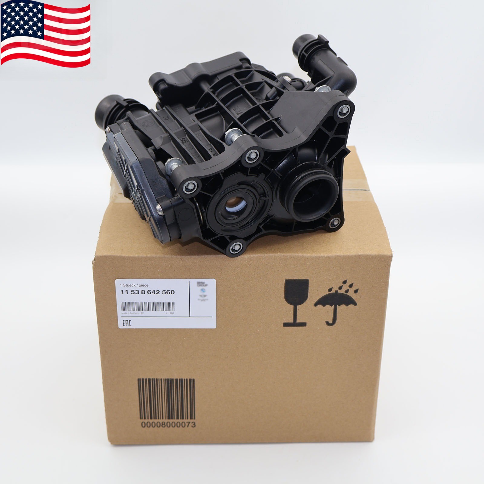 New Engine Coolant Thermostat 11538642560 For G20 G30 BMW 330 530 X1 X3 Z4