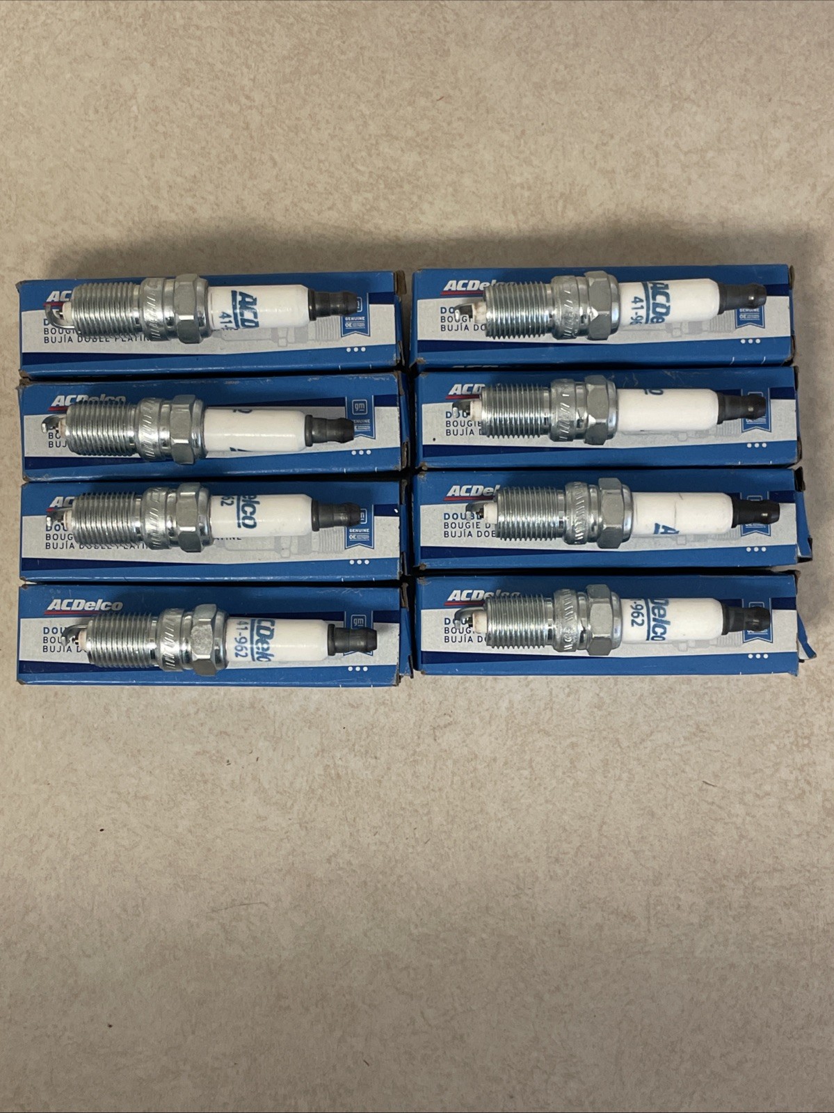 8 PACK Spark Plug-Iridium ACDelco 41-162 8 PACK Spark Plug-Iridium ACDelco 41-162