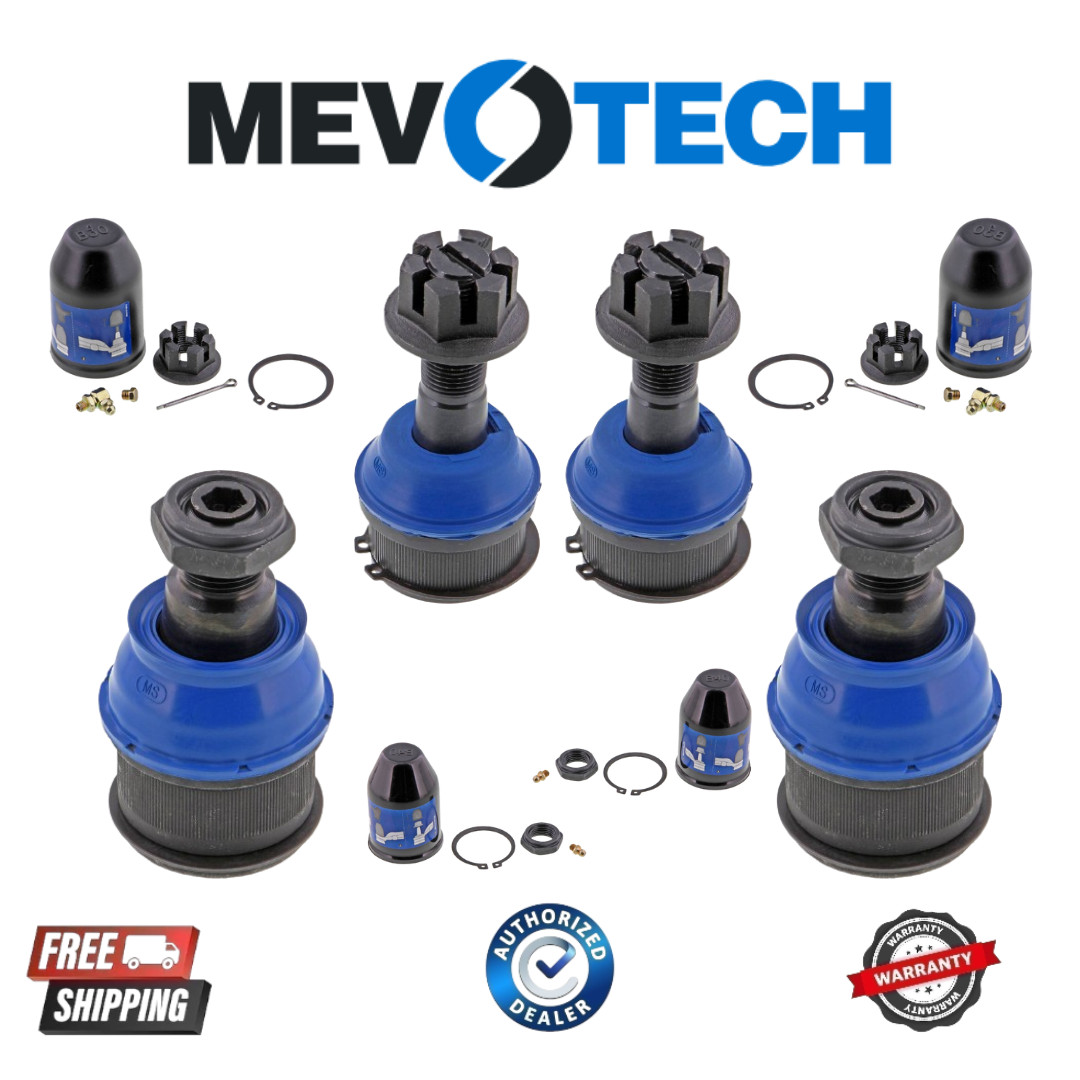 NEW MEVOTECH Front Upper & Lower Ball Joints for Dodge Ram 2500 3500 94-99 4X4