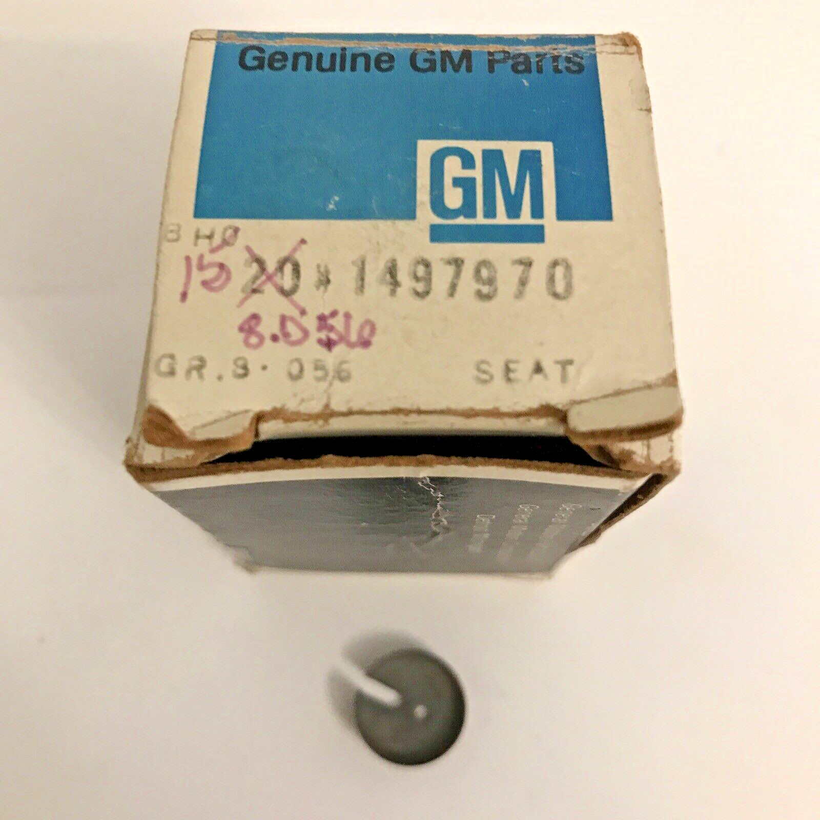 OEM 1971 – 1978 Cadillac NOS Hood Emblem Spring Seat GM # 1497970