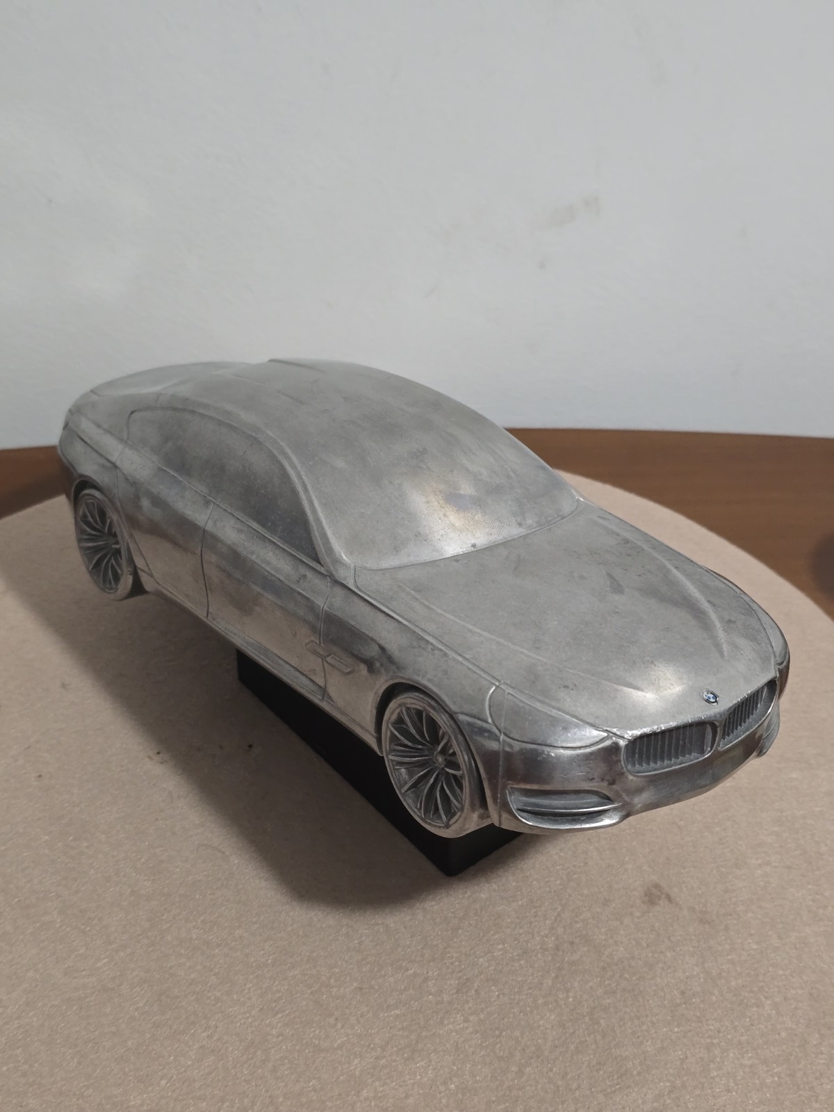 BMW CS CONCEPT CAR ALUMINUM sculpture promotion BMW CS CONCEPT CAR ALUMINUM sculpture promotion