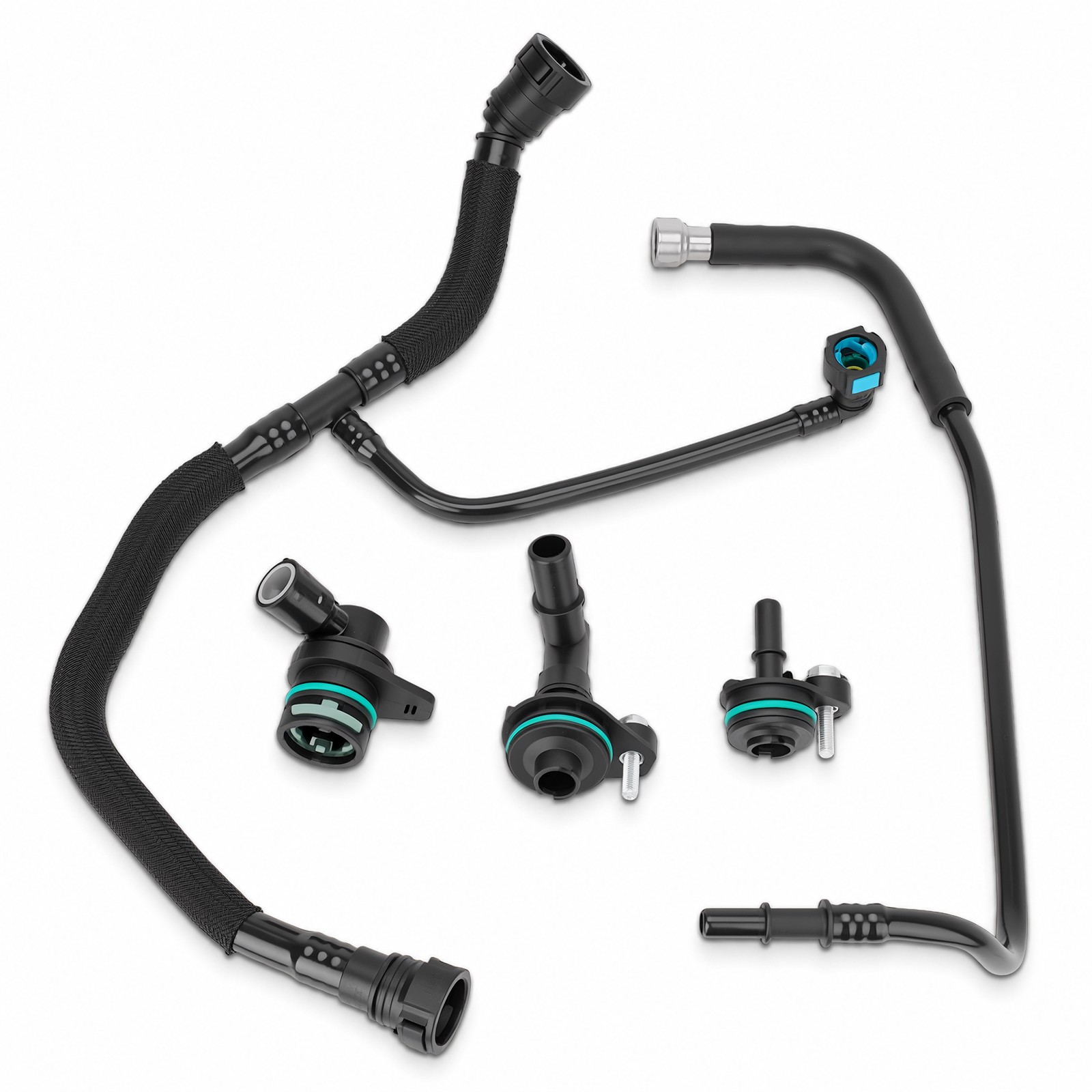 5Pcs PCV Valve Hose Kit for 2016-2019 Chevrolet Malibu 1.5L 12640659 12637666